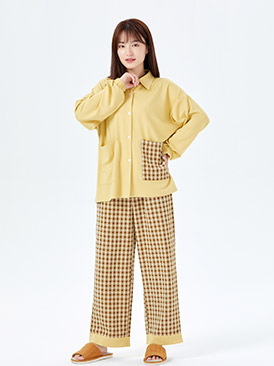 開襟衫家居服
