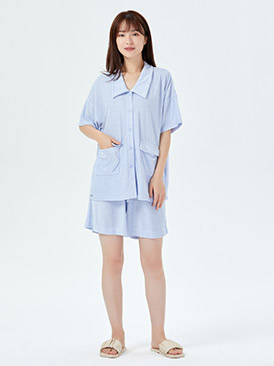 開襟衫家居服
